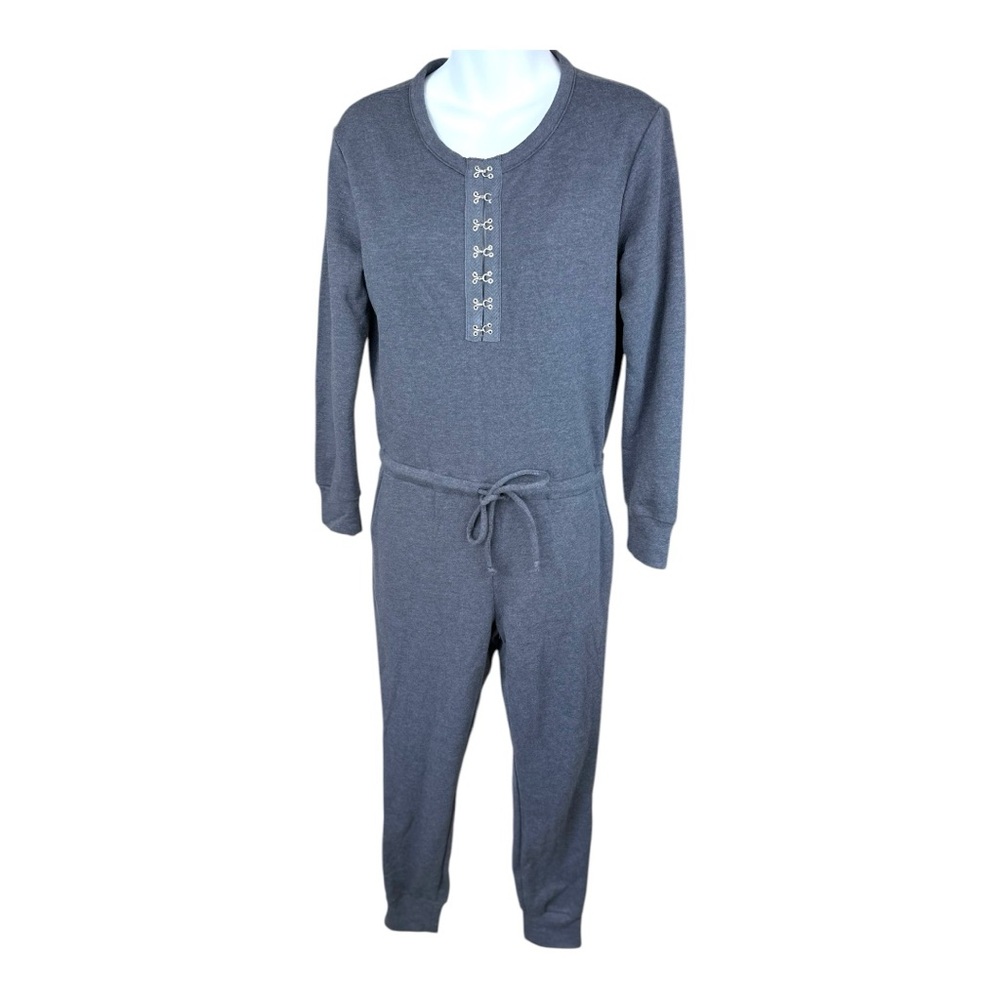 Chaser NWT sold at Revolve size Small blue gray , draw‎ waist jumpsuit
